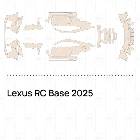 Pre-Cut PPF Lexus RC Base 2025