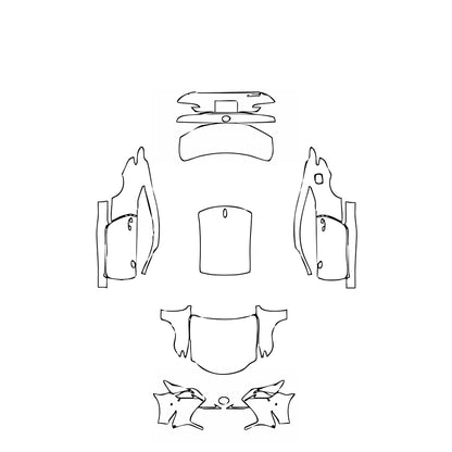 Pre-Cut PPF Lexus RC F-Sport 2015 - PPF-Kits