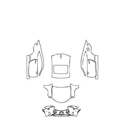 Pre-Cut PPF Lexus RC F-Sport 2023 - PPF-Kits