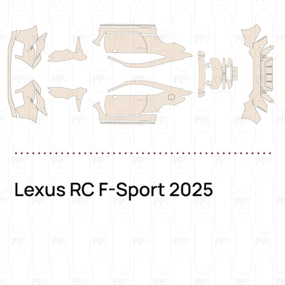 PPF precortado Lexus RC F-Sport 2025