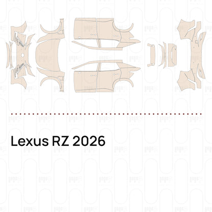 PPF precortado Lexus RZ 2026