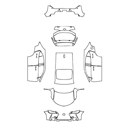 Pre-Cut PPF Lexus UX Base 2023 - PPF-Kits