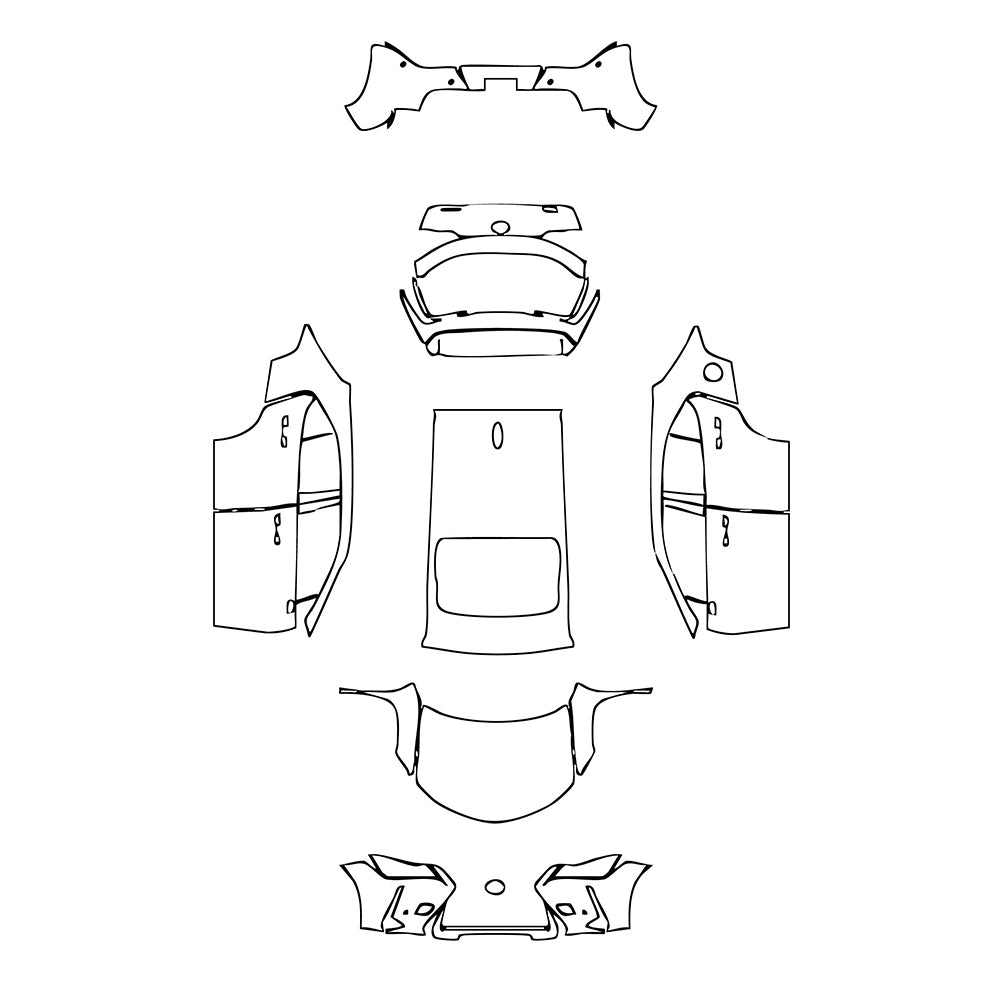 Pre-Cut PPF Lexus UX Base 2024 - PPF-Kits