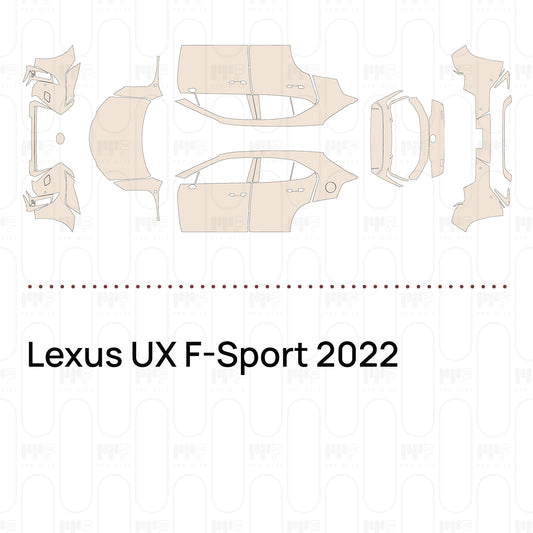 PPF precortado Lexus UX F-Sport 2022