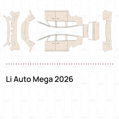 PPF precortado Li Auto Mega 2026