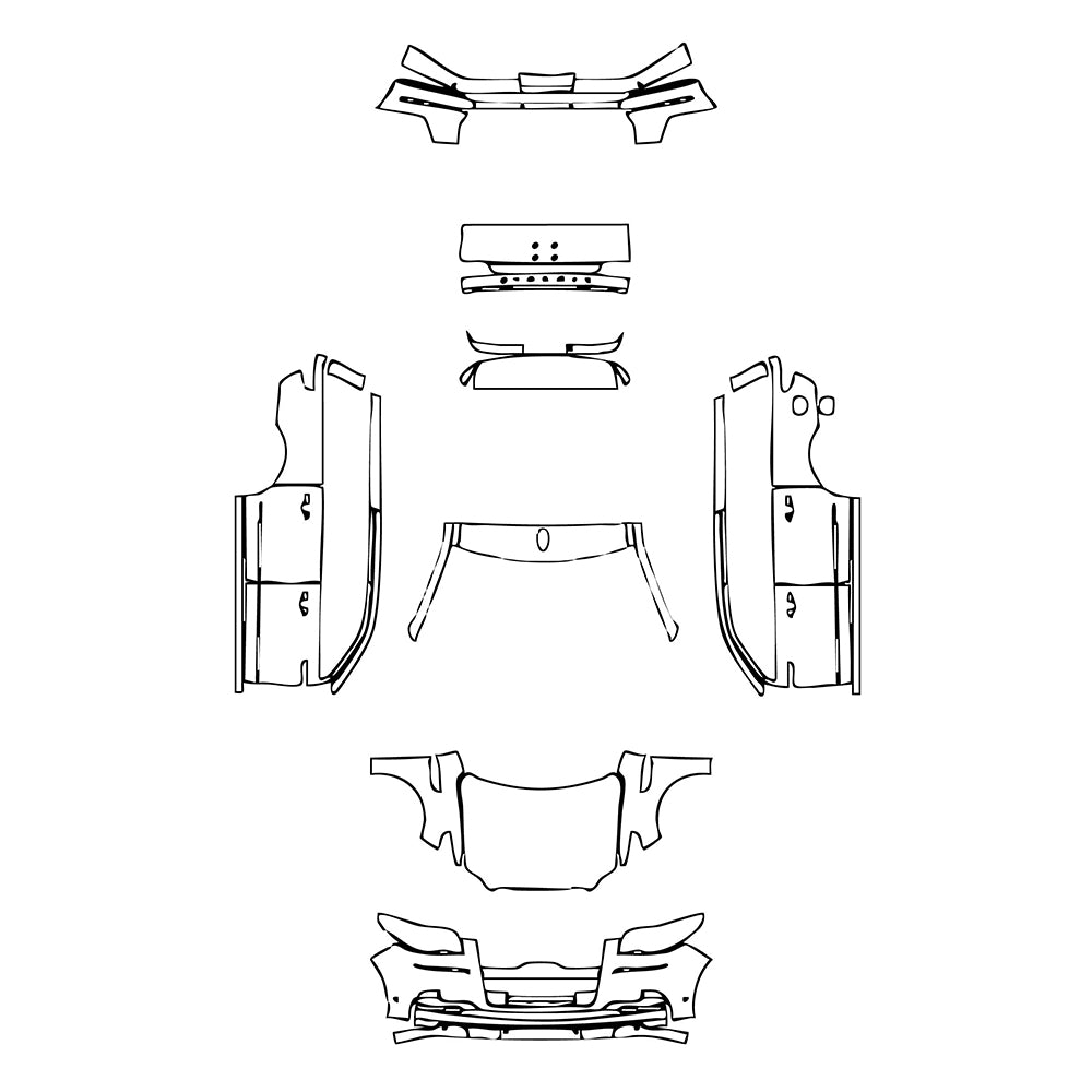 Pre-Cut PPF Lincoln NAVIGATOR Extended Wheelbase 2023 - PPF-Kits