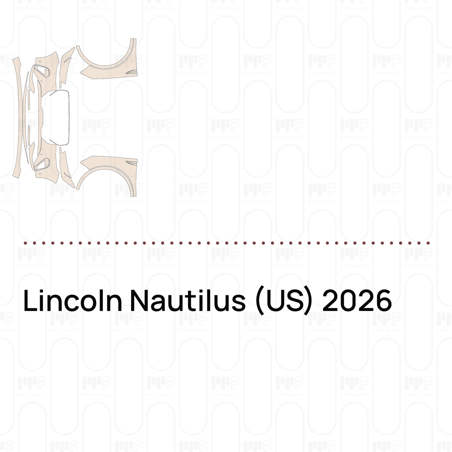 PPF precortado Lincoln Nautilus (US) 2026