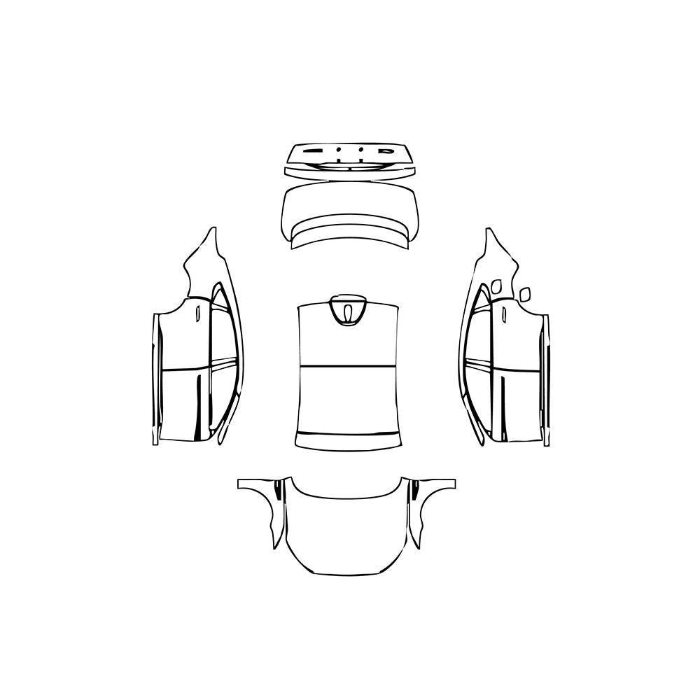 Pre-Cut PPF Lincoln Z Hybrid 2025 - PPF-Kits