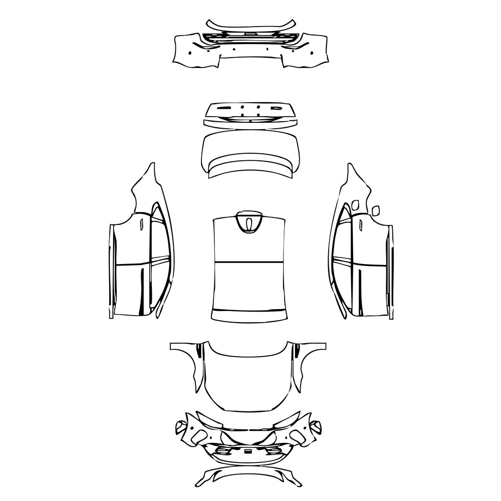 Pre-Cut PPF Lincoln Zephyr Luxury 2024 - PPF-Kits