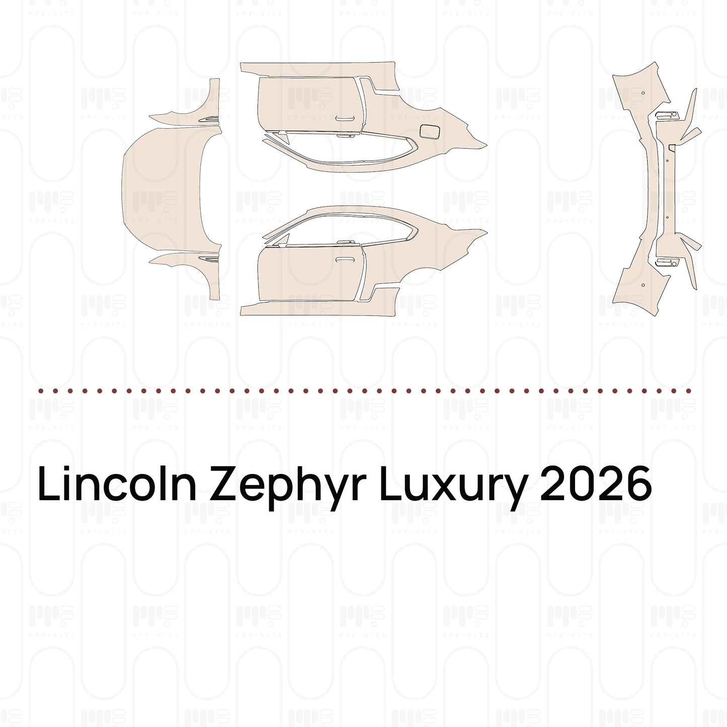 PPF precortado Lincoln Zephyr Luxury 2026