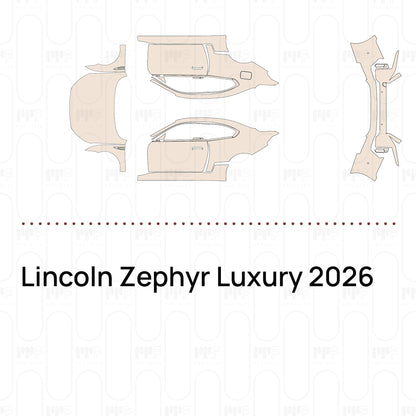 PPF precortado Lincoln Zephyr Luxury 2026