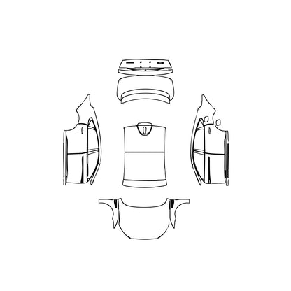 Pre-Cut PPF Lincoln Zephyr Sport 2025 - PPF-Kits