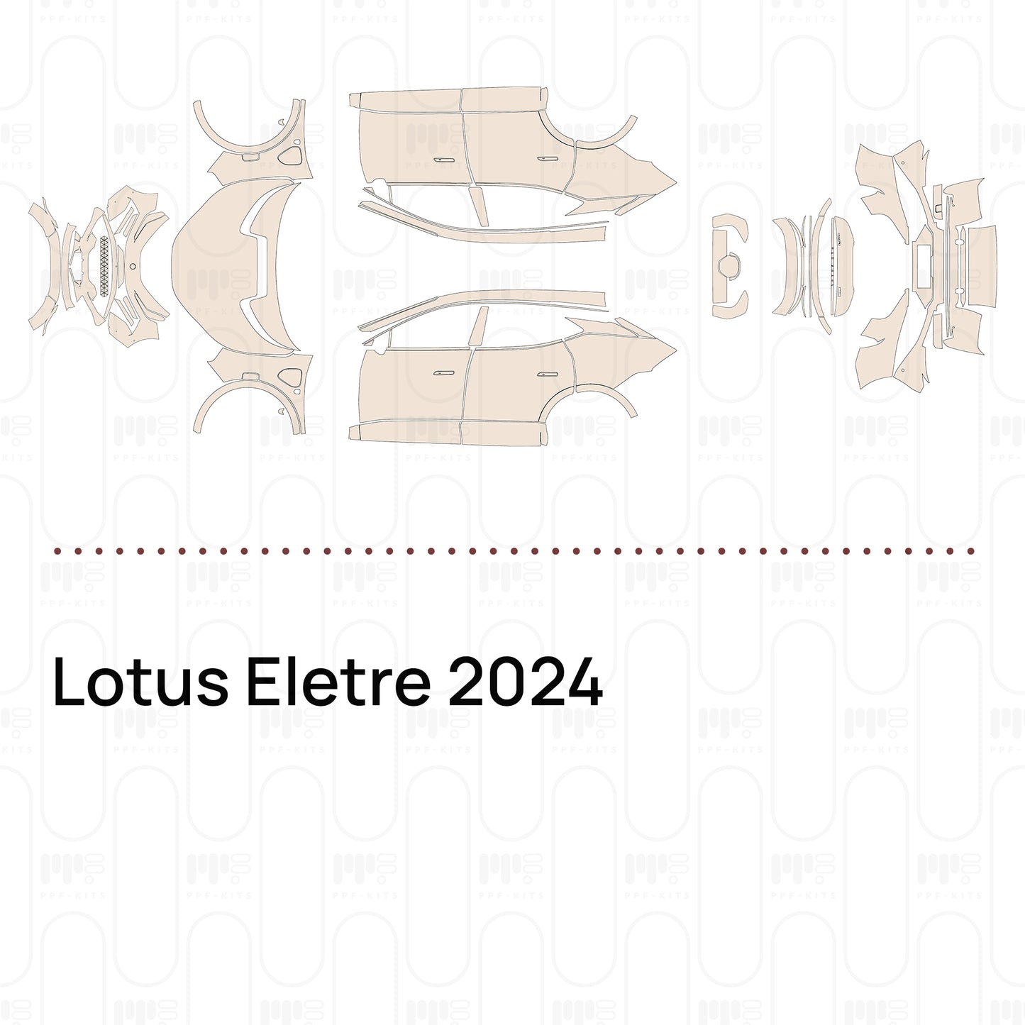 PPF precortado Lotus Eletre 2024
