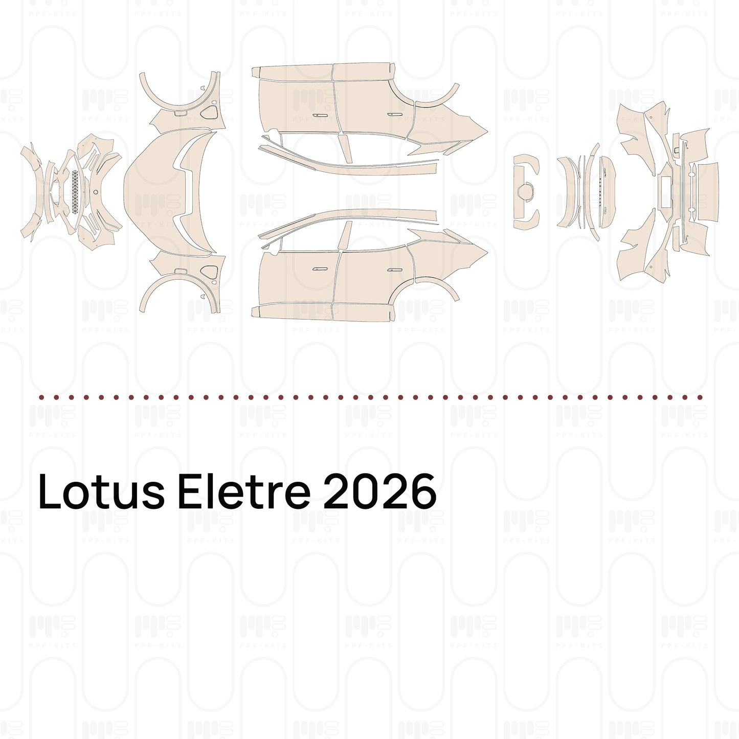 PPF precortado Lotus Eletre 2026
