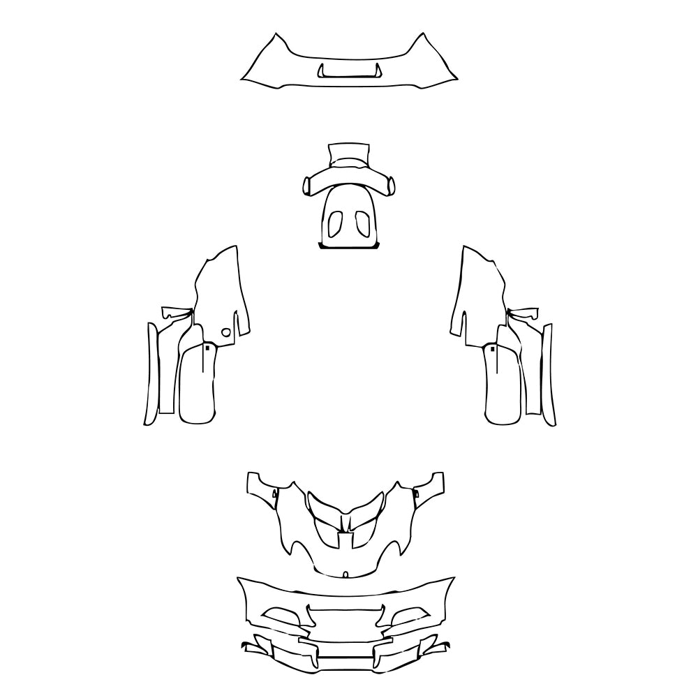Pre-Cut PPF Lotus Elise Cup 250 2022 - PPF-Kits