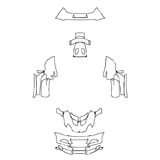 Pre-Cut PPF Lotus Elise Cup 250 2022 - PPF-Kits