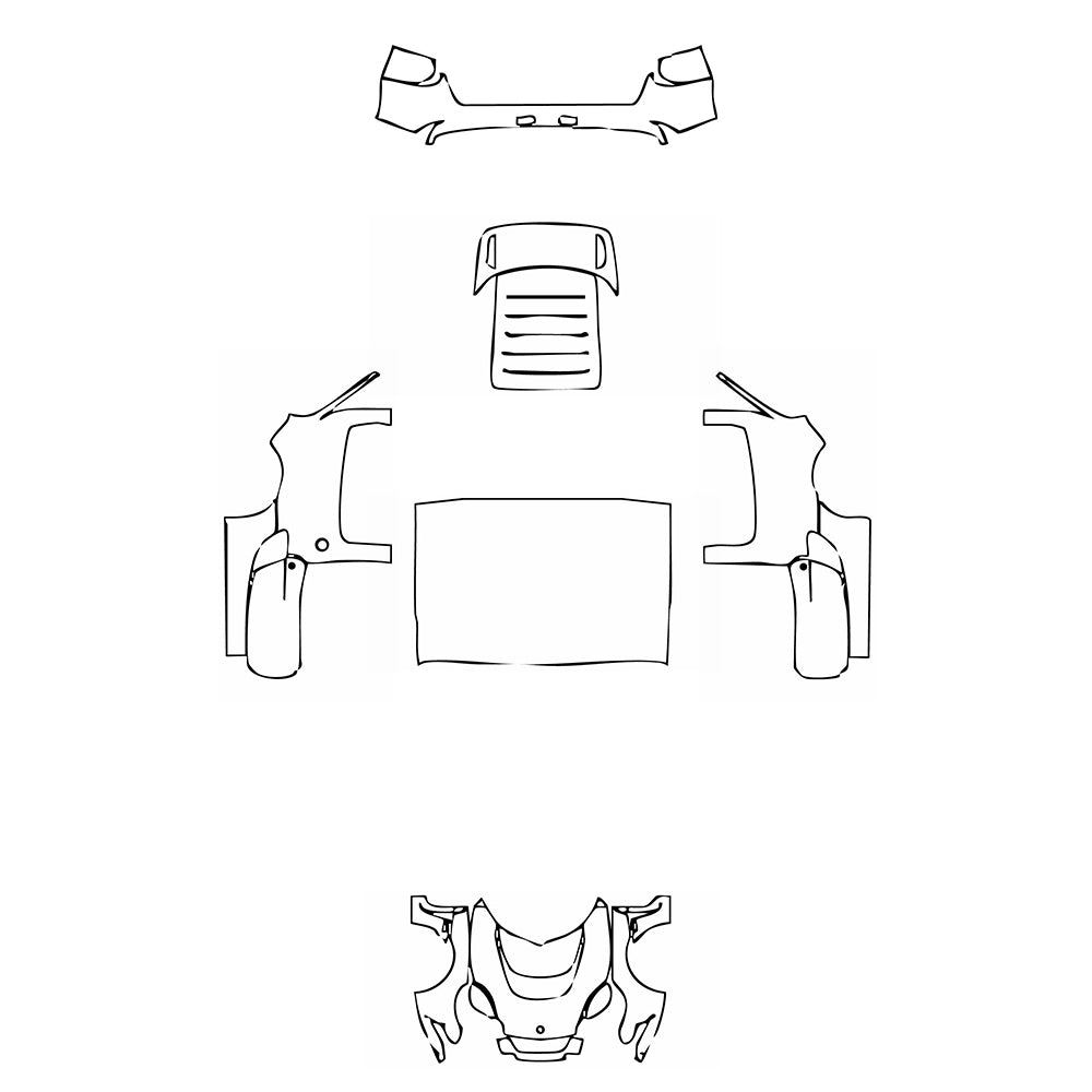 Pre-Cut PPF Lotus Exige 350 Sport 2013 - PPF-Kits