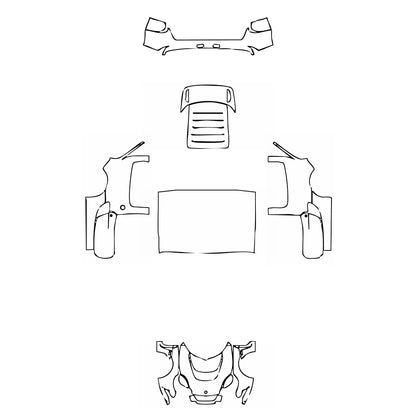 Pre-Cut PPF Lotus Exige 350 Sport 2013 - PPF-Kits