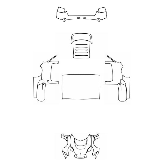 Pre-Cut PPF Lotus Exige 350 Sport 2017 - PPF-Kits
