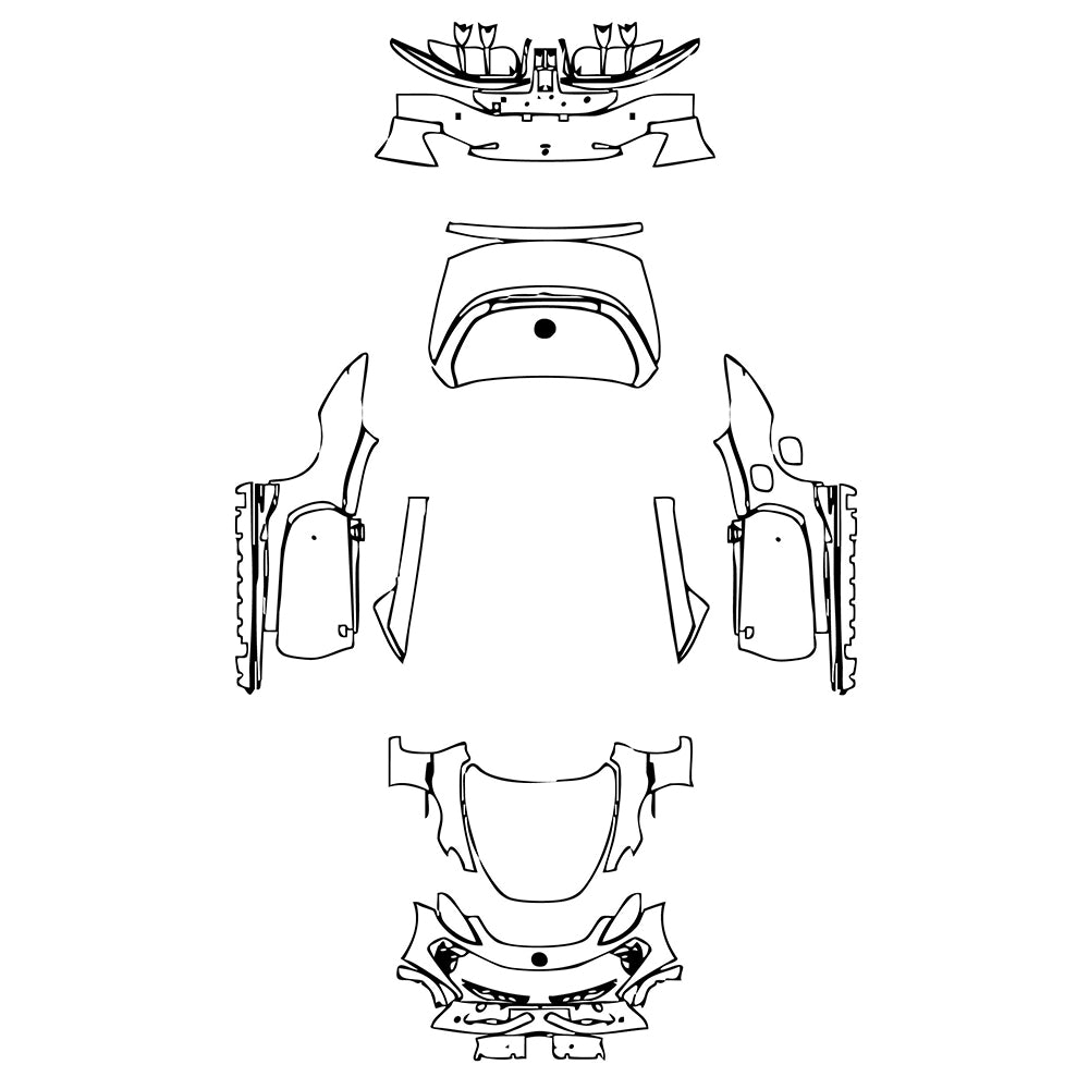Pre-Cut PPF MG Cyberster (CN) 2025 - PPF-Kits