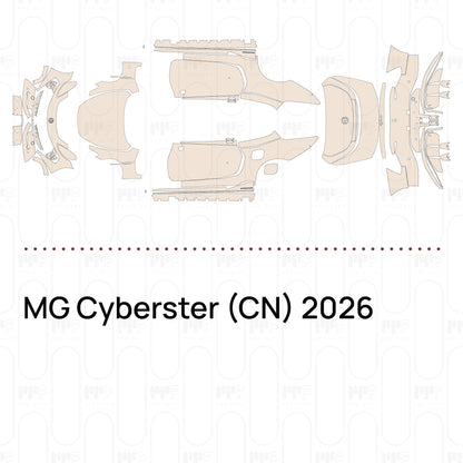 Pre-Cut PPF MG Cyberster (CN) 2026