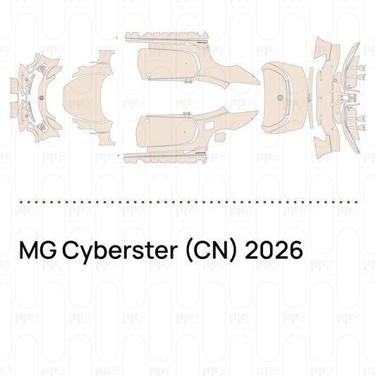 PPF precortado MG Cyberster (CN) 2026