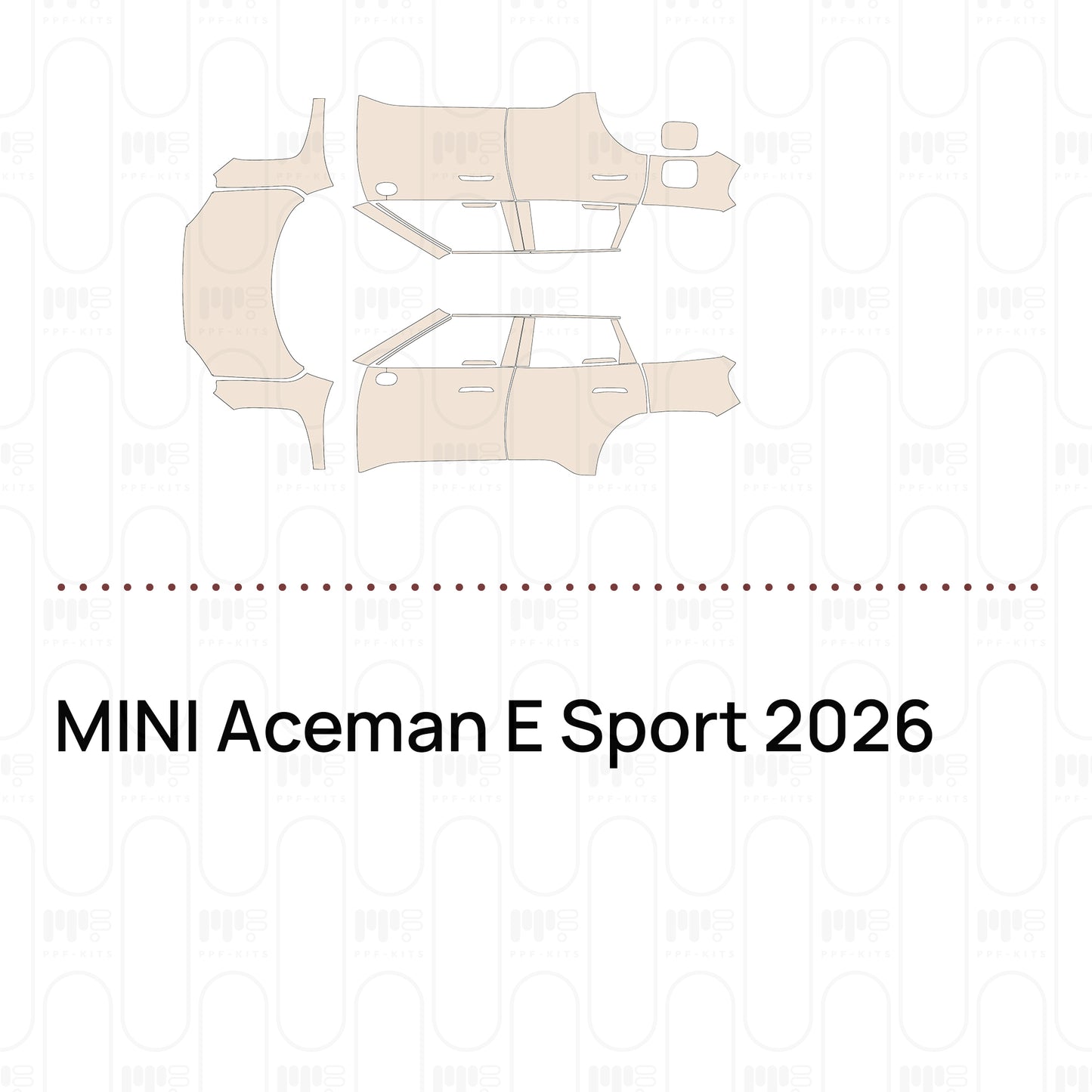 PPF precortado MINI Aceman E Sport 2026