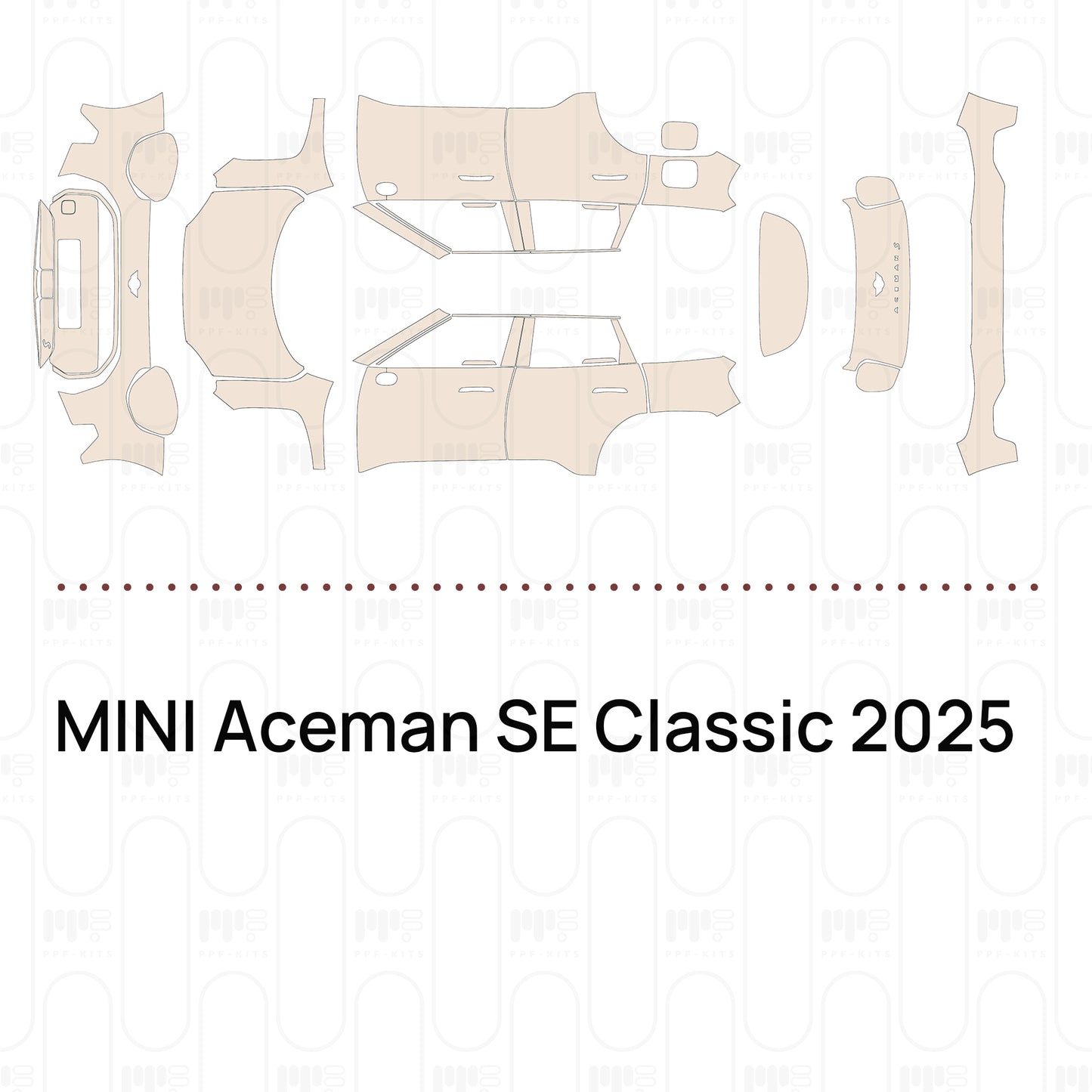 Pre-Cut PPF MINI Aceman SE Classic 2025