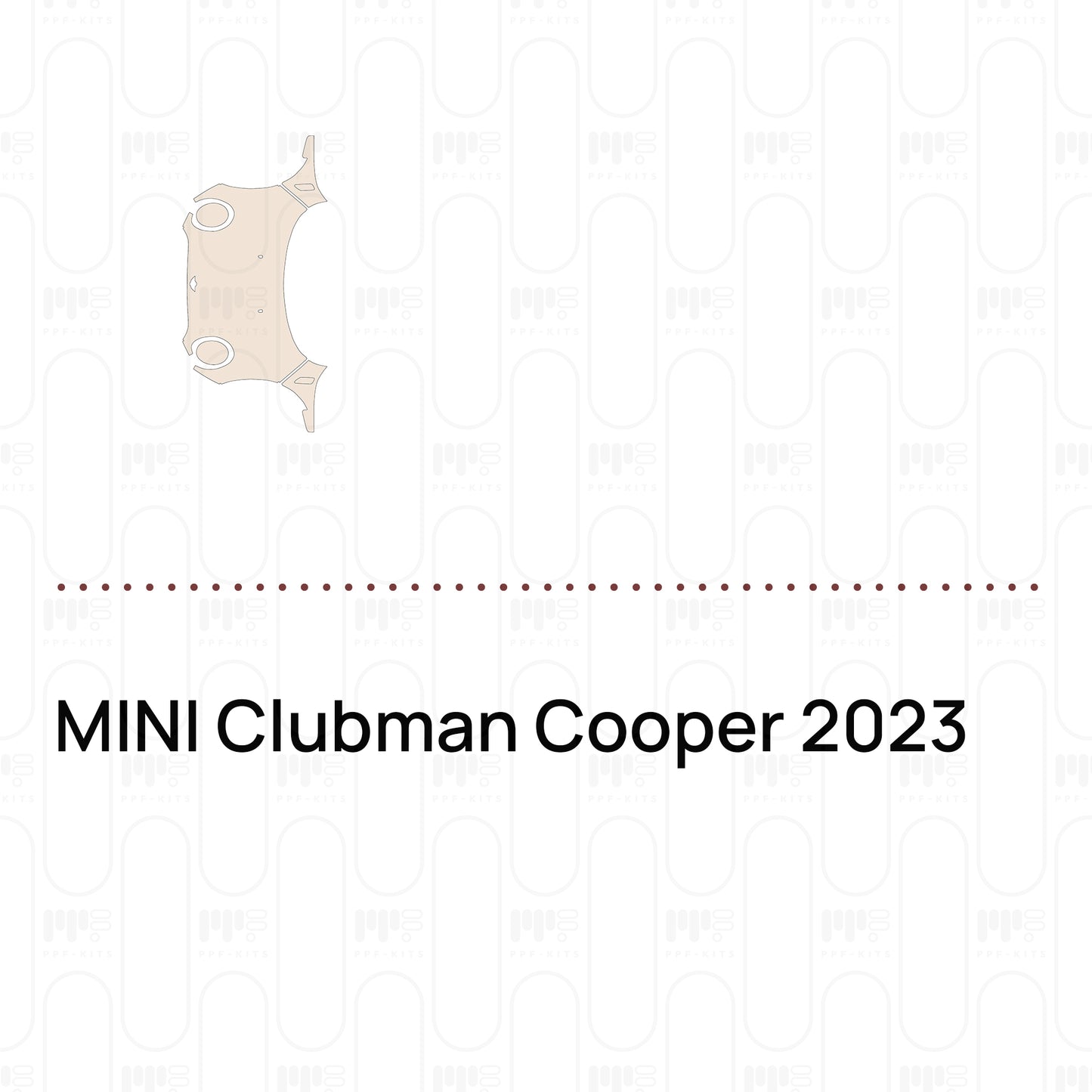 PPF precortado MINI Clubman Cooper 2023