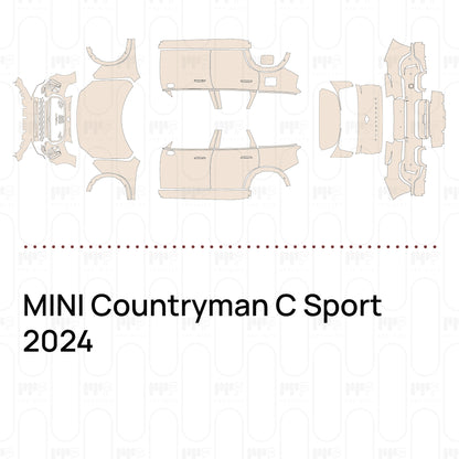 PPF precortado MINI Countryman C Sport 2024