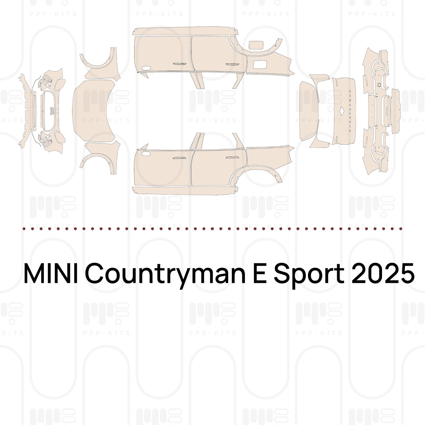 PPF precortado MINI Countryman E Sport 2025