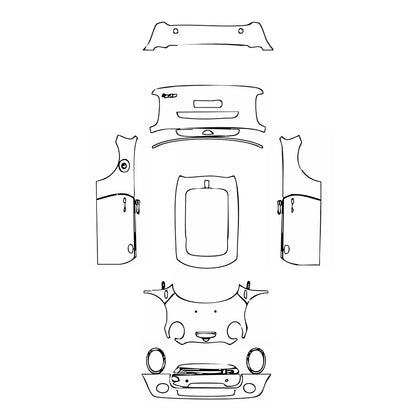 Pre-Cut PPF MINI Electric MINI Cooper Base 2019 - PPF-Kits