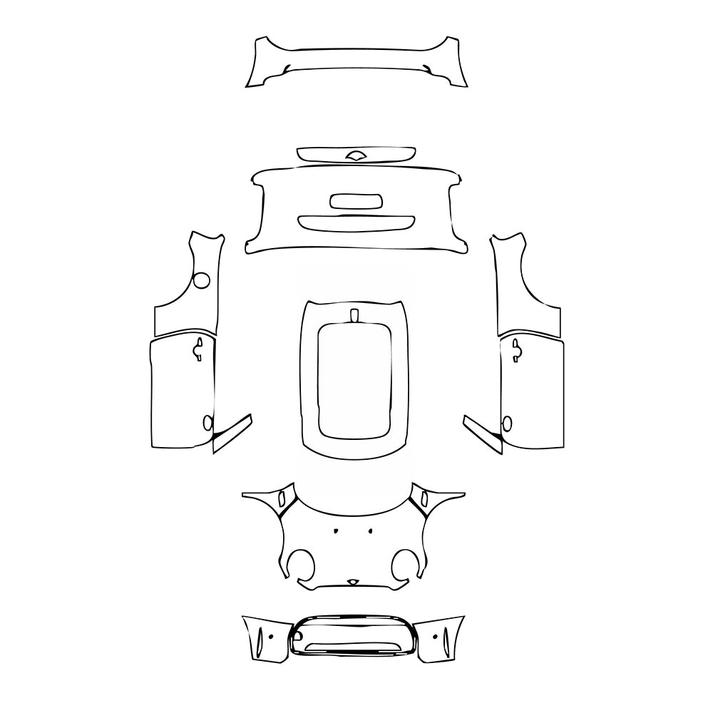 Pre-Cut PPF MINI MINI Convertible Cooper Base 2022 - PPF-Kits