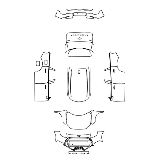 Pre-Cut PPF MINI MINI Countryman C Classic 2025 - PPF-Kits