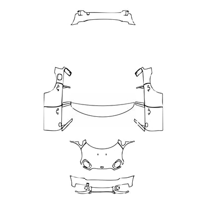 Pre-Cut PPF MINI MINI Countryman Cooper 2018 - PPF-Kits