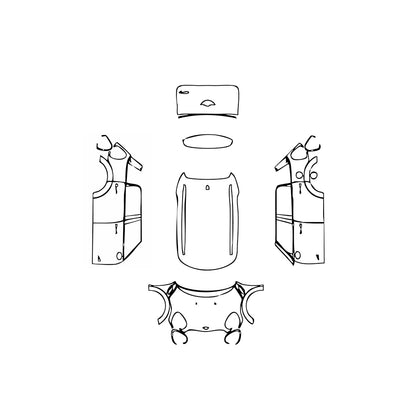 Pre-Cut PPF MINI MINI Countryman Cooper All4 2013 - PPF-Kits