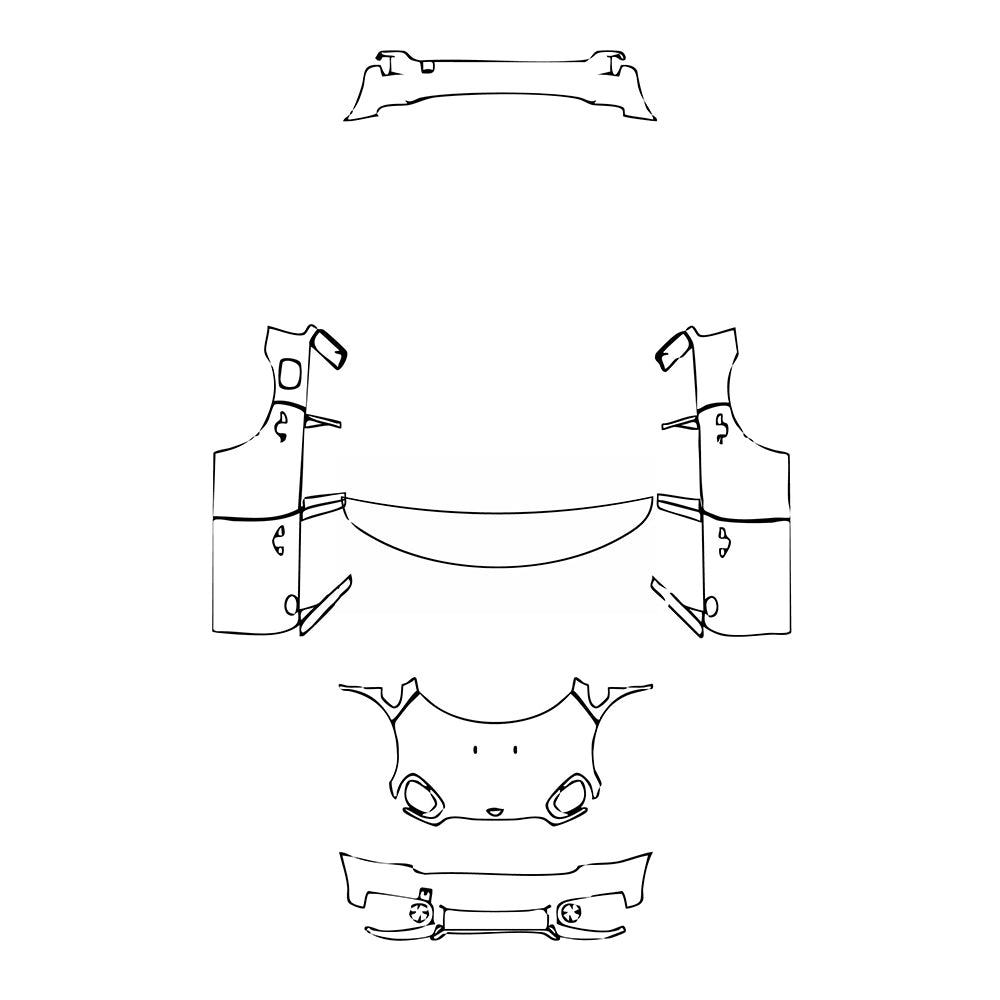 Pre-Cut PPF MINI MINI Countryman Cooper S 2018 - PPF-Kits