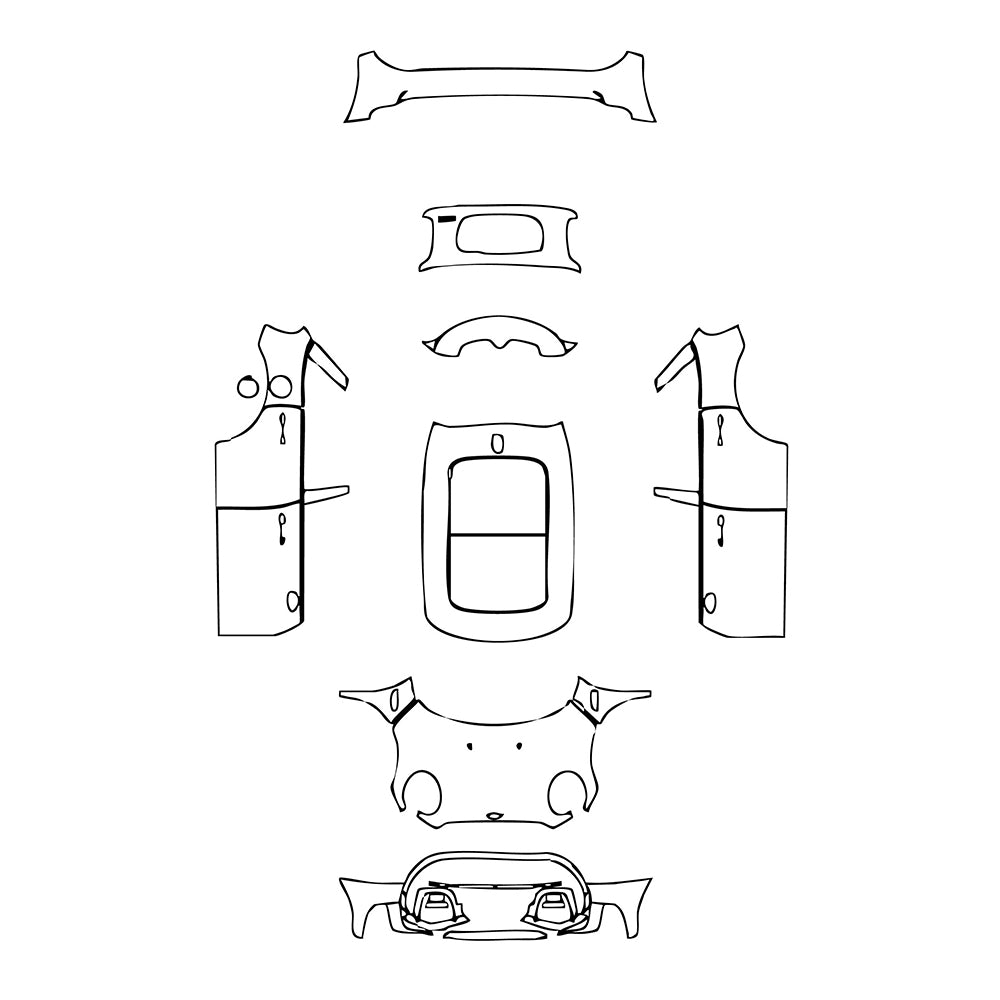 Pre-Cut PPF MINI MINI Hardtop 4 Door Cooper Sport 2023 - PPF-Kits