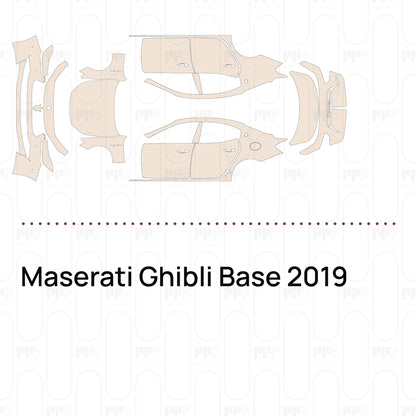 Pre-Cut PPF Maserati Ghibli Base 2019
