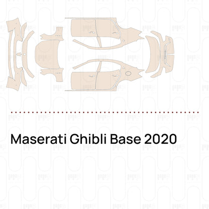 Pre-Cut PPF Maserati Ghibli Base 2020