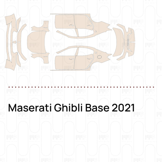 Pre-Cut PPF Maserati Ghibli Base 2021