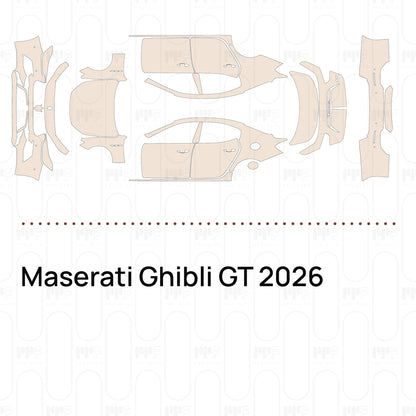 PPF precortado Maserati Ghibli GT 2026