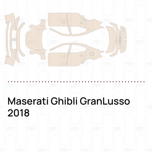 PPF precortado Maserati Ghibli GranLusso 2018