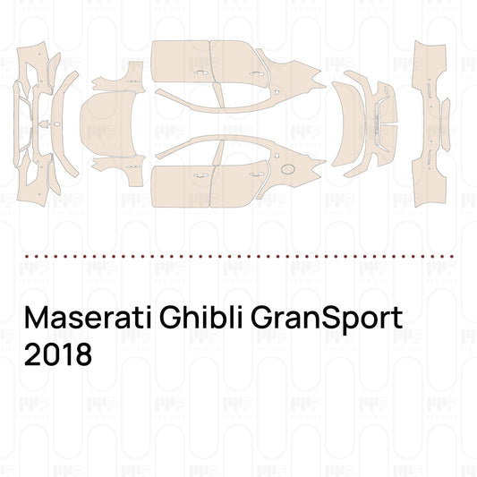 PPF precortado Maserati Ghibli GranSport 2018