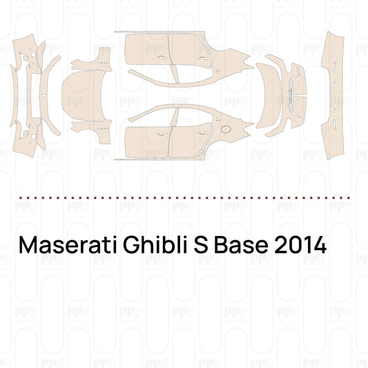 PPF precortado Maserati Ghibli S Base 2014
