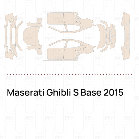 PPF precortado Maserati Ghibli S Base 2015