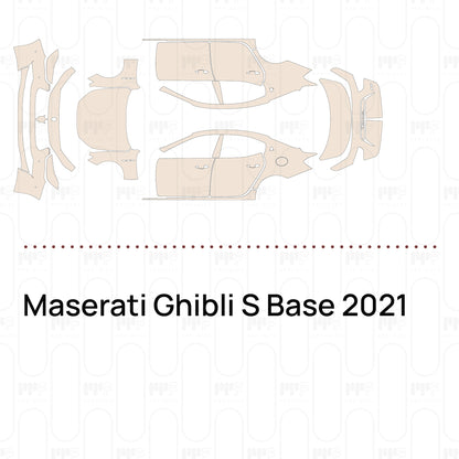 Pre-Cut PPF Maserati Ghibli S Base 2021