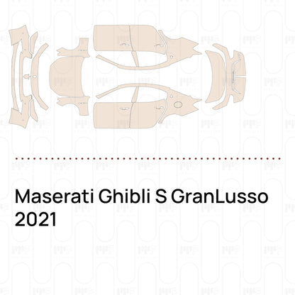 PPF precortado Maserati Ghibli S GranLusso 2021