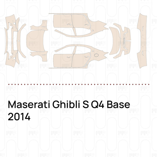 PPF precortado Maserati Ghibli S Q4 Base 2014