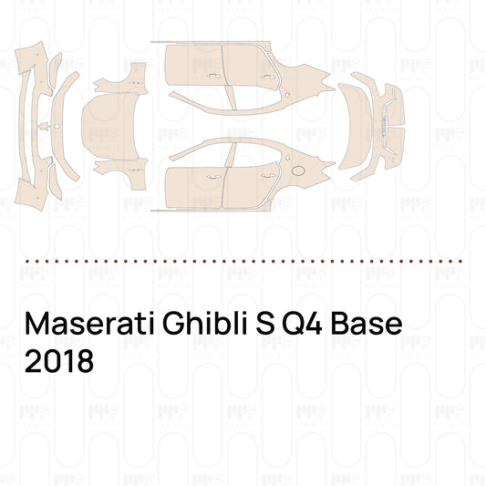 PPF precortado Maserati Ghibli S Q4 Base 2018